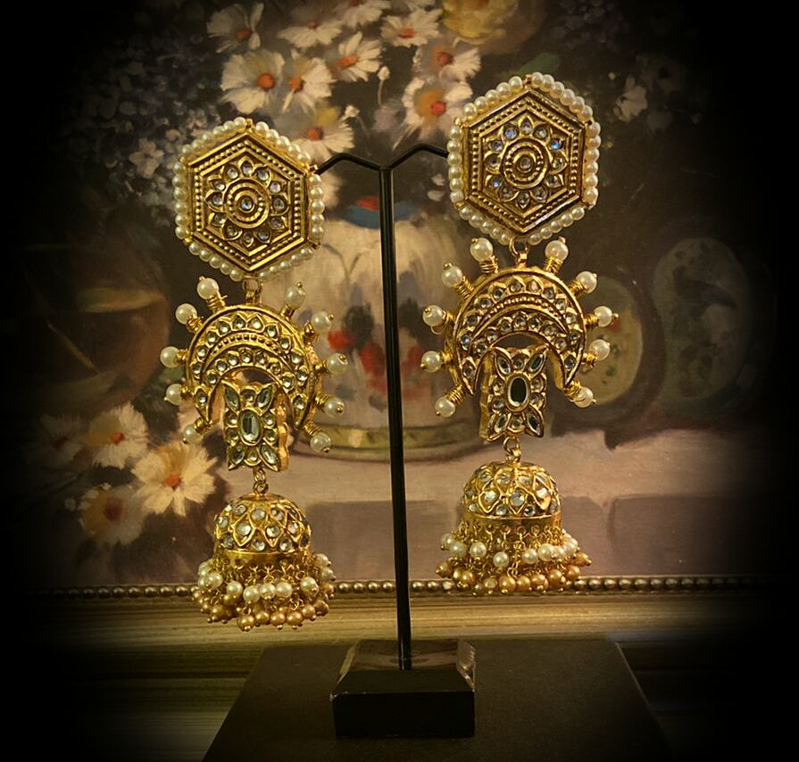 Chandrakari Long Earrings