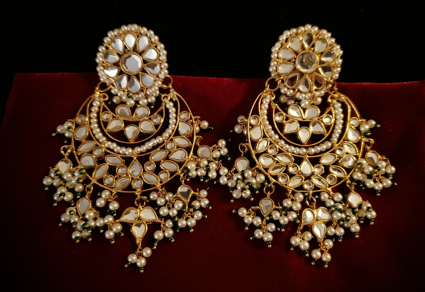 "Zeenat" Chandbali Earrings
