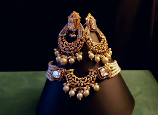Jahanara Kundan Set