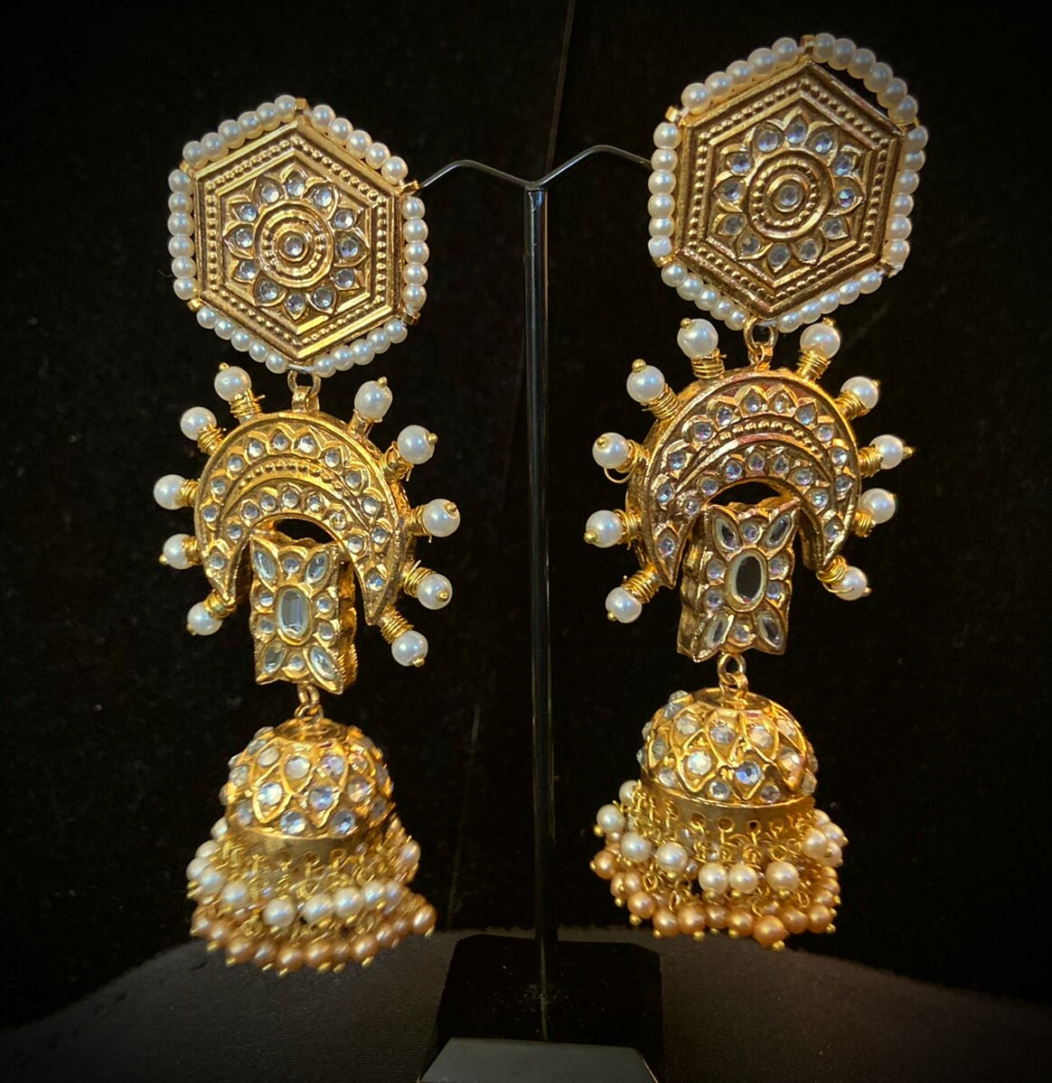 Chandrakari Long Earrings